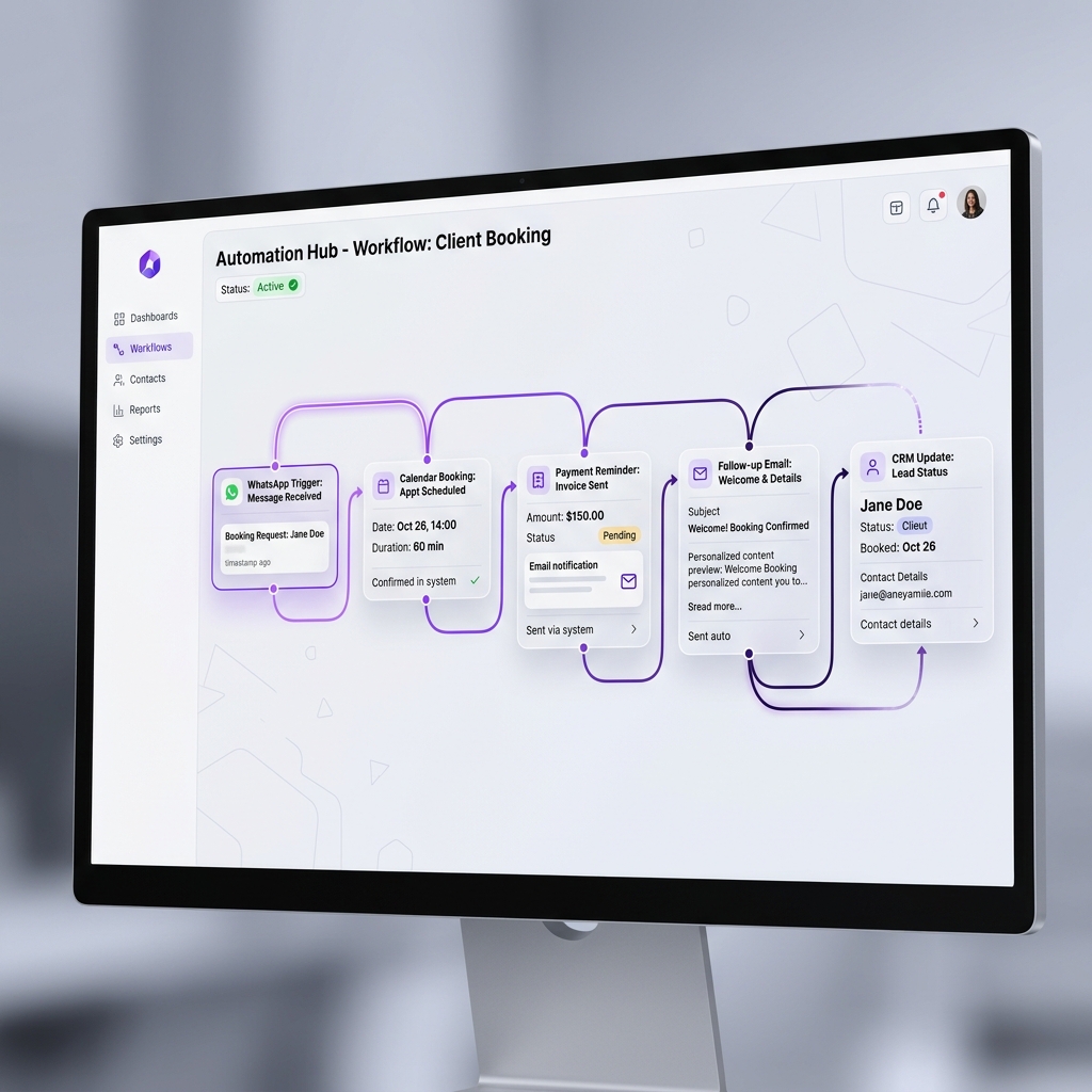 Action Automation Workflow Dashboard